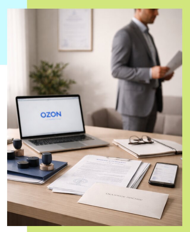 Отказное письмо для Ozon в Черняховске от 3668 р. | Сертэкс